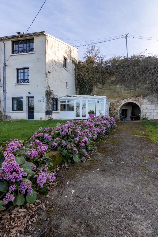 Maison chaleureuse-Grand jardin-Proche Saumur Parnay Extérieur photo